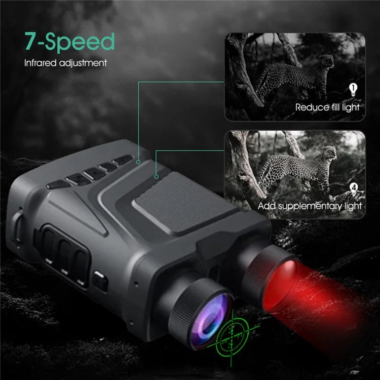 R12 Infrared Night Vision Binoculars Photo Video Recording Rechargeable HD Camera