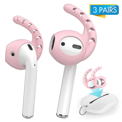 AHASTYLE PT14 for Apple AirPods with Charging Case (2016)  /  (2019)  /  AirPods with Wireless Charging Case (2019) 3 Pairs Ear Cap with Hook